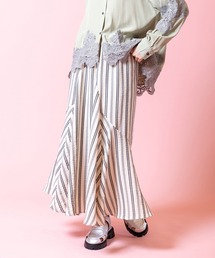 ストライプマーメイドスカート
