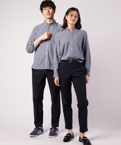 Arnold Palmer(アーノルドパーマー)の「EVERY DAY ギンガムチェック シェア シャツ(シャツ/ブラウス・レディース・ブラック/ブルー・XS/LL/L/M/S)」の3枚目の写真
