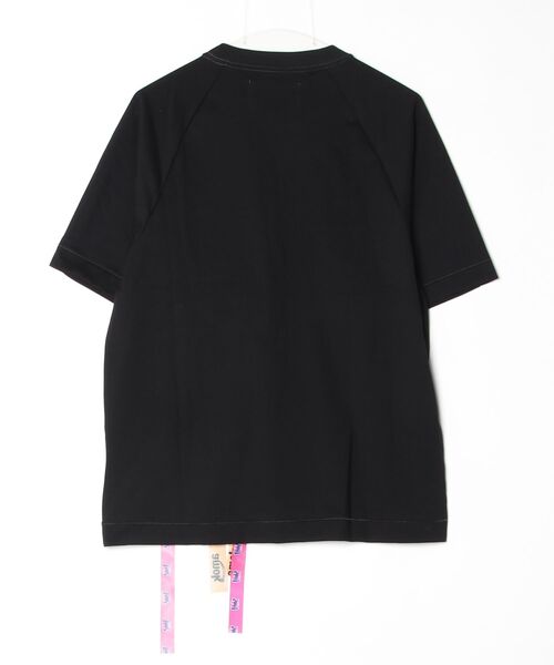 amok（アモク）の「amok /アモク/TAPE WAVING TEE（Tシャツ/カットソー・メンズ・ブラック/ホワイト・M）」の3枚目の写真