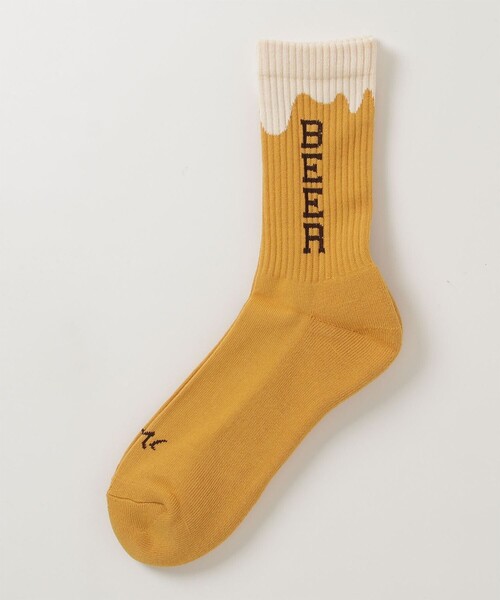 GLOSTER（グロスター）の「【ROSTER SOX/ロスターソックス】別注 SAKE SOCKS（ソックス/靴下・メンズ・イエロー系その他/ホワイト系その他3/イエロー系その他3/ベージュ系その他/ホワイト系その他2・FREE）」の4枚目の写真