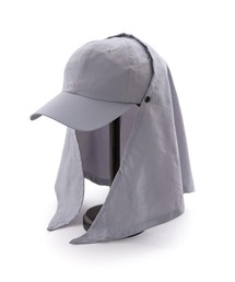 polcadot（ポルカドット）の「ナイロンスカーフ キャップ スカーフ着脱可能 接触冷感仕様 UPF50±（キャップ）」