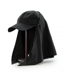 polcadot（ポルカドット）の「ナイロンスカーフ キャップ スカーフ着脱可能 接触冷感仕様 UPF50±（キャップ）」