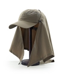 polcadot（ポルカドット）の「ナイロンスカーフ キャップ スカーフ着脱可能 接触冷感仕様 UPF50±（キャップ）」