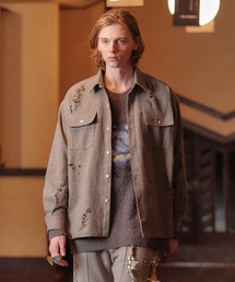 amok（アモク）の「DAMAGE BEADS SHIRT（シャツ/ブラウス）」