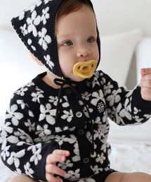 THE LOHA（ザロハ）の「[BABY]ブロッサム3PCSセット ブラック（セットアップ）」