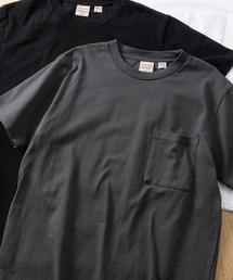 Goodwear（グッドウェア）の「【h】〔Goodwear/グッドウェア〕USAコットン ヘビーウェイト ポケット付き ベーシック半袖Tシャツ/無地T（Tシャツ/カットソー）」