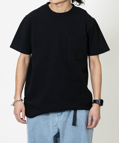 Goodwear(グッドウェア)の「【h】〔Goodwear/グッドウェア〕USAコットン ヘビーウェイト ポケット付き ベーシック半袖Tシャツ/無地T(Tシャツ/カットソー・メンズ・チャコールグレー/ブラック/ホワイト/ネイビー/ブルー系その他・MEDIUM/LARGE/X-LARGE)」の21枚目の写真