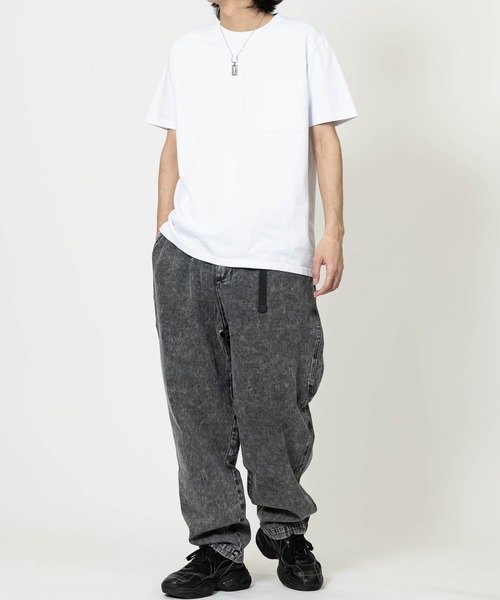 Goodwear(グッドウェア)の「【h】〔Goodwear/グッドウェア〕USAコットン ヘビーウェイト ポケット付き ベーシック半袖Tシャツ/無地T(Tシャツ/カットソー・メンズ・チャコールグレー/ブラック/ホワイト/ネイビー/ブルー系その他・MEDIUM/LARGE/X-LARGE)」の18枚目の写真