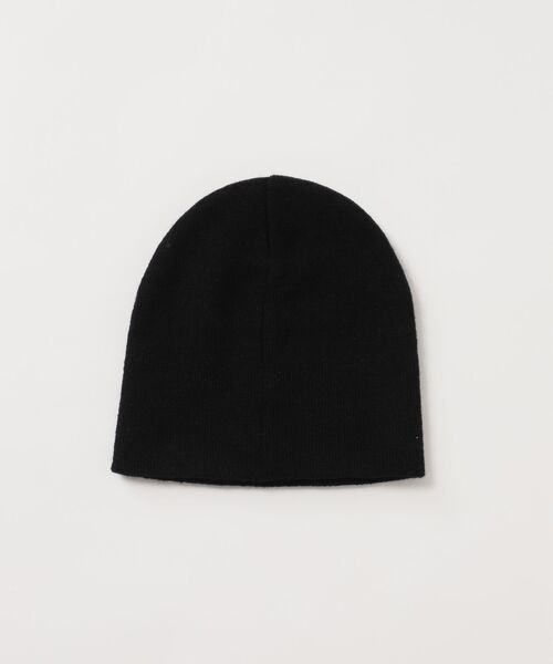 VALLADビーニー 黒 VALLAD / バラッド × JOE / CIRCLE LOGO BEANIE（ニットキャップ