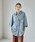 LEPSIM�i���v�V�B���j�́u�f�j��BIG�V���c/SS�@639528�yKKfashion�Љ�A�C�e���z�i�V���c/�u���E�X�j�v�b���C�g�u���[