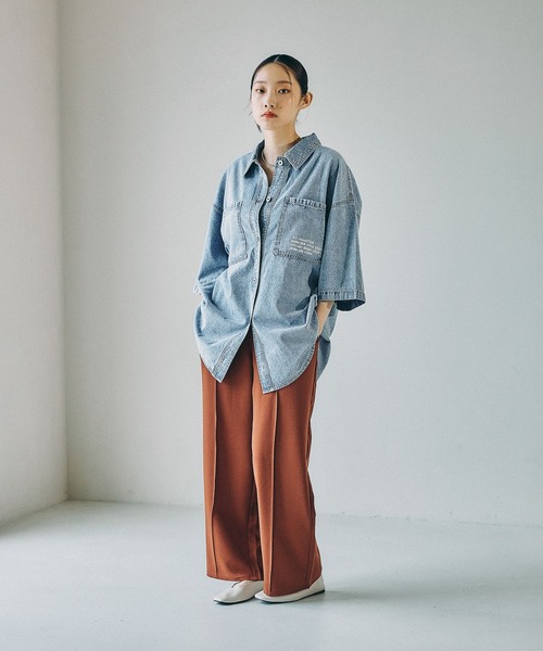 LEPSIM（レプシィム）の「デニムBIGシャツ/SS 639528【KKfashion紹介