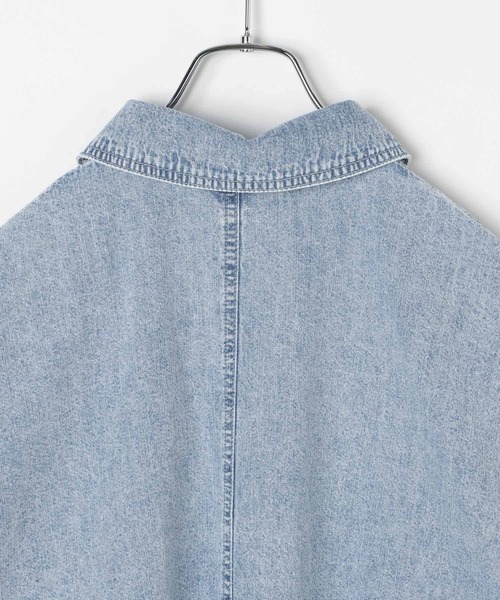 デニムBIGシャツ/SS 639528【KKfashion紹介アイテム】（シャツ