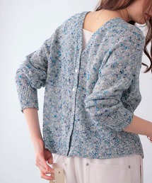 Jines（ジネス）の「フラミンゴ×和紙2WAYカーディガン（カーディガン/ボレロ）」