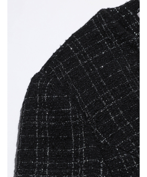 SINCETHEN(シンスゼン)の「シルバーラインツイードミニワンピース(ワンピース・レディース・その他・LARGE/MEDIUM/SMALL)」の13枚目の写真
