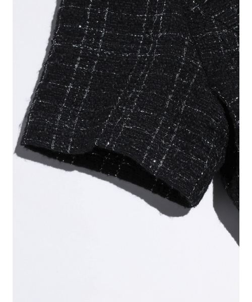SINCETHEN(シンスゼン)の「シルバーラインツイードミニワンピース(ワンピース・レディース・その他・LARGE/MEDIUM/SMALL)」の14枚目の写真