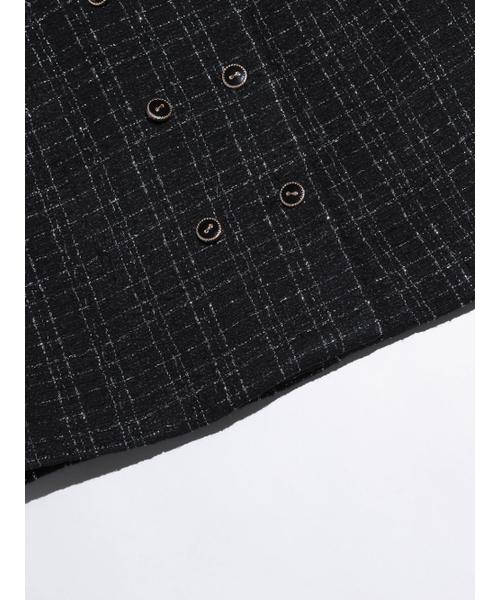 SINCETHEN(シンスゼン)の「シルバーラインツイードミニワンピース(ワンピース・レディース・その他・LARGE/MEDIUM/SMALL)」の16枚目の写真