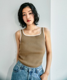 LEPSIM | 14ゲージスクエアリブタンク　647256(タンクトップ)