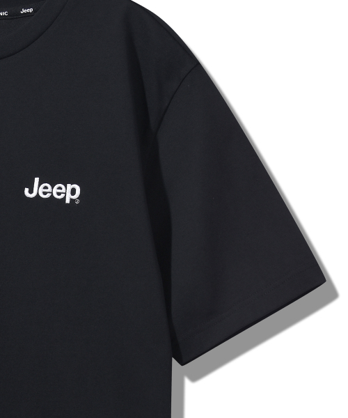 JEEP（ジープ）の「[230g] M-ロゴグラフィック半袖Tシャツ (JQ5TSU174BK)（Tシャツ/カットソー・レディース・その他・SMALL/MEDIUM/LARGE/X-LARGE/2XL/X-SMALL）」の4枚目の写真