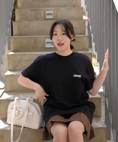 JEEP（ジープ）の「[230g] M-ロゴグラフィック半袖Tシャツ (JQ5TSU174BK)（Tシャツ/カットソー・レディース・その他・SMALL/MEDIUM/LARGE/X-LARGE/2XL/X-SMALL）」の10枚目の写真