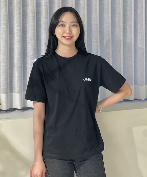 JEEP（ジープ）の「[230g] M-ロゴグラフィック半袖Tシャツ (JQ5TSU174BK)（Tシャツ/カットソー・レディース・その他・SMALL/MEDIUM/LARGE/X-LARGE/2XL/X-SMALL）」の11枚目の写真