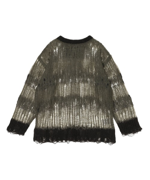 beautiful people（ビューティフルピープル）の「flip wooledmohair damaged pull 1545210006（ニット/セーター・レディース・ホワイト・38）」の2枚目の写真