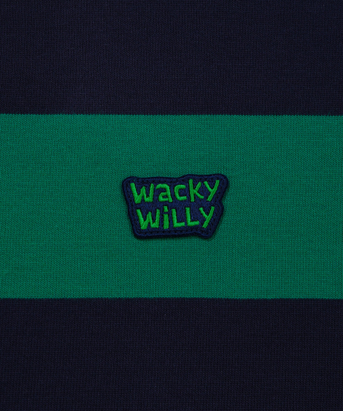 Wacky WiLLy(ワッキーウィリー)の「ラグビー ロングスリーブ グリーン(Tシャツ/カットソー・レディース・その他・SMALL/MEDIUM/LARGE/X-LARGE)」の5枚目の写真
