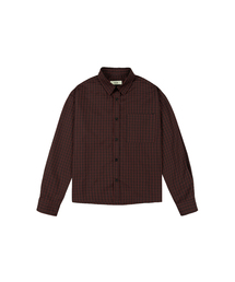 ECORR（エコル）の「デイリークロップチェックシャツ : 5カラー（シャツ/ブラウス）」