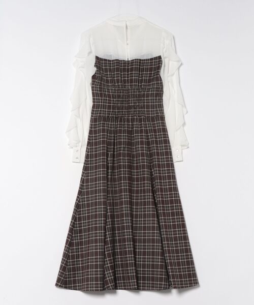 MERCURYDUO（マーキュリーデュオ）の「ビスチェドッキングボウタイワンピース（ワンピース・レディース・その他1・SMALL/MEDIUM）」の2枚目の写真