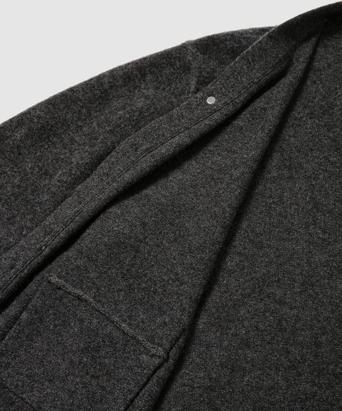 MASU(エムエーエスユー)の「MB 10 BUTTON CARDIGAN(カーディガン/ボレロ・メンズ・チャコール/サックスブルー・46/48)」の5枚目の写真