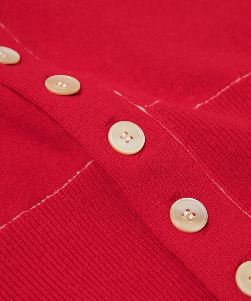 MASU(エムエーエスユー)の「MB 10 BUTTON CARDIGAN(カーディガン/ボレロ・メンズ・チャコール/サックスブルー・46/48)」の14枚目の写真