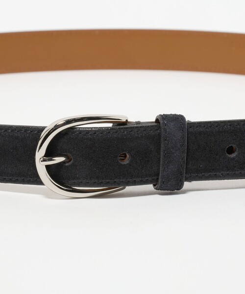 UNITED ARROWS（ユナイテッドアローズ）の「ベロアレザー ベルト（ベルト・メンズ・ダークブラウン/ブラック・80ｃｍ/85cm/90cm）」の6枚目の写真