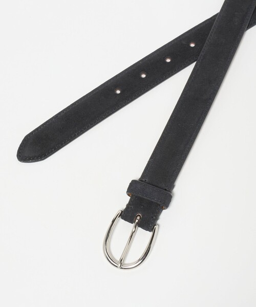 UNITED ARROWS（ユナイテッドアローズ）の「ベロアレザー ベルト（ベルト・メンズ・ダークブラウン/ブラック・80ｃｍ/85cm/90cm）」の7枚目の写真