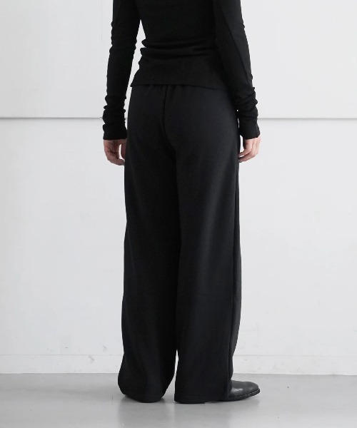Fax Copy Express(ファックスコピーエクスプレス)の「FAX COPY EXPRESS Ultra soft casual swatpants "BLACK"(スウェットパンツ・レディース・ブラック・LARGE)」の2枚目の写真