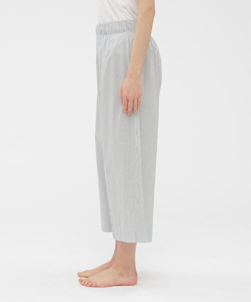 MARGARET HOWELL(マーガレットハウエル)の「COTTON LINEN MINI STRIPE(その他パンツ・レディース・ブルー・FREE)」の4枚目の写真