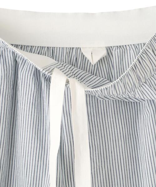 MARGARET HOWELL(マーガレットハウエル)の「COTTON LINEN MINI STRIPE(その他パンツ・レディース・ブルー・FREE)」の7枚目の写真