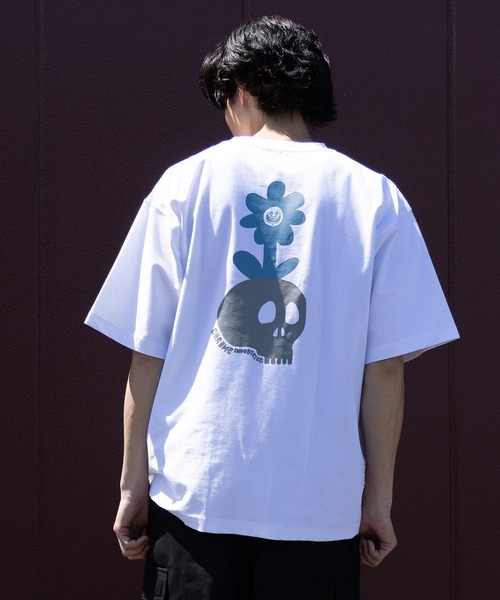 CHROME（クローム）の「【ムラサキスポーツ限定】CHROME/クローム 半袖 Tシャツ JP284（Tシャツ/カットソー・メンズ・ホワイト/ブラック・XL/M/L）」の15枚目の写真
