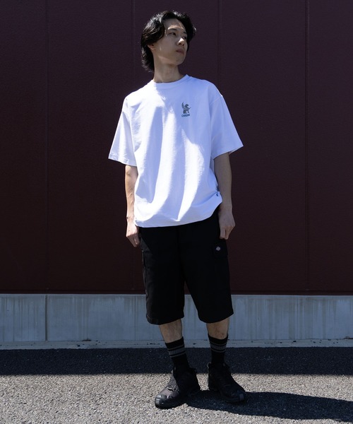 CHROME（クローム）の「【ムラサキスポーツ限定】CHROME/クローム 半袖 Tシャツ JP284（Tシャツ/カットソー・メンズ・ホワイト/ブラック・XL/M/L）」の16枚目の写真