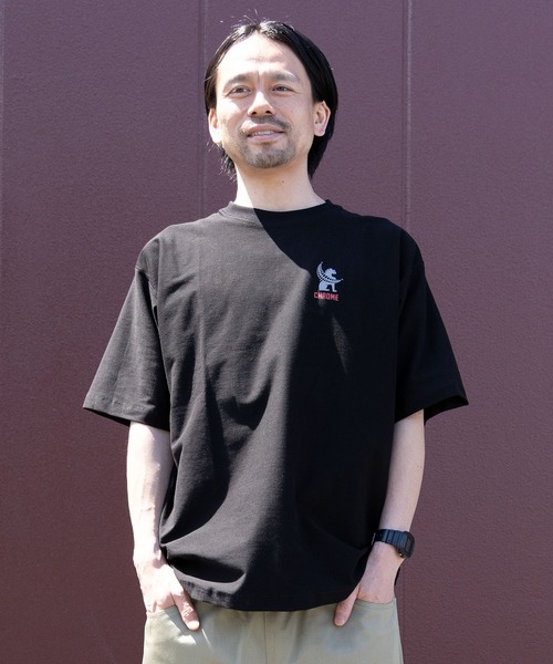 CHROME（クローム）の「【ムラサキスポーツ限定】CHROME/クローム 半袖 Tシャツ JP284（Tシャツ/カットソー・メンズ・ホワイト/ブラック・XL/M/L）」の5枚目の写真