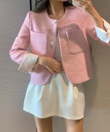 ショートシングルブレストジャケット