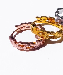 Cutout hoop pierce/【ハワイアンジュエリー】【サージカルステンレス】【金属アレルギー対応】【IRIEBEACH / アイリービーチ】つけっぱなしOK