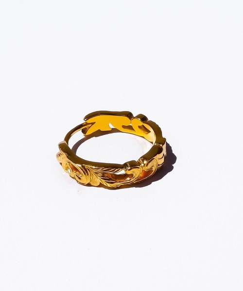 IRIEBEACH(アイリービーチ)の「Cutout hoop pierce/【ハワイアンジュエリー】【サージカルステンレス】【金属アレルギー対応】【IRIEBEACH / アイリービーチ】つけっぱなしOK(ピアス(片耳用)・レディース・ゴールド/ピンク/シルバー・FREE)」の4枚目の写真