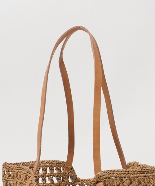 MADE IN MADA(メイドインマダ)の「【別注】<MADE IN MADA>ANDO バッグ(ショルダーバッグ・レディース・ベージュ/ナチュラル・FREE)」の4枚目の写真