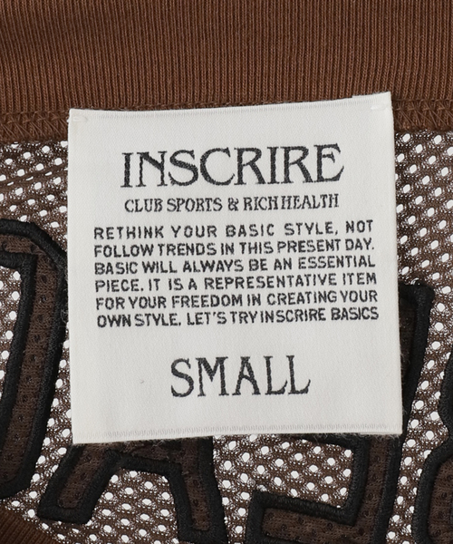 INSCRIRE(アンスクリア)の「【INSCRIRE/アンスクリア】Mesh Football Tシャツ I26SSBC17(Tシャツ/カットソー・レディース・ブラウン・SMALL)」の8枚目の写真