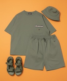 BY THE BAY（バイザベイ）の「【PENDLETON/ペンドルトン】PWM ｶﾘｷｭﾛJSY TeeShrtBag/セットアップ2点セット(袋付き)吸汗速乾・軽量・ドライタッチ（Tシャツ/カットソー）」