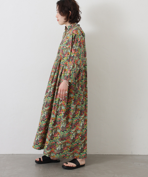 JOURNAL STANDARD LUXE（ジャーナルスタンダード　ラックス）の「リバティフラワー ampleプルワンピース（ワンピース・レディース・カーキ・FREE）」の16枚目の写真