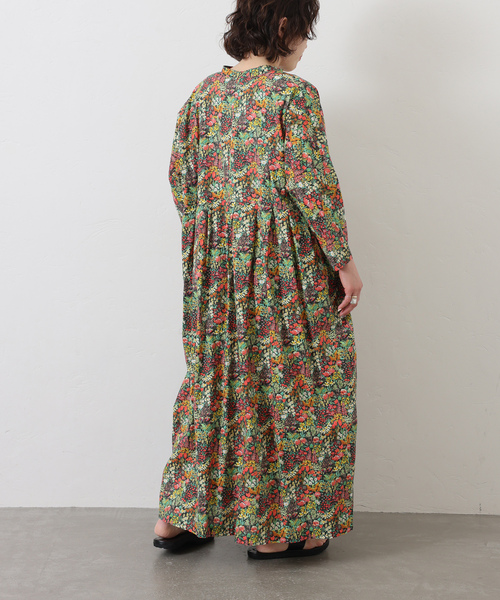 JOURNAL STANDARD LUXE（ジャーナルスタンダード　ラックス）の「リバティフラワー ampleプルワンピース（ワンピース・レディース・カーキ・FREE）」の17枚目の写真