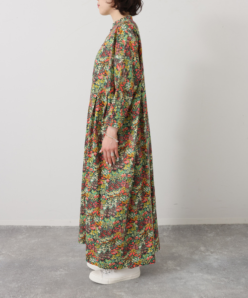 JOURNAL STANDARD LUXE（ジャーナルスタンダード　ラックス）の「リバティフラワー ampleプルワンピース（ワンピース・レディース・カーキ・FREE）」の5枚目の写真