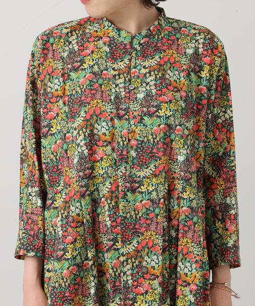 JOURNAL STANDARD LUXE（ジャーナルスタンダード　ラックス）の「リバティフラワー ampleプルワンピース（ワンピース・レディース・カーキ・FREE）」の7枚目の写真