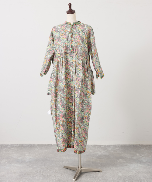 JOURNAL STANDARD LUXE（ジャーナルスタンダード　ラックス）の「リバティフラワー ampleプルワンピース（ワンピース・レディース・カーキ・FREE）」の13枚目の写真