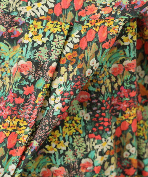 JOURNAL STANDARD LUXE（ジャーナルスタンダード　ラックス）の「リバティフラワー ampleプルワンピース（ワンピース・レディース・カーキ・FREE）」の15枚目の写真